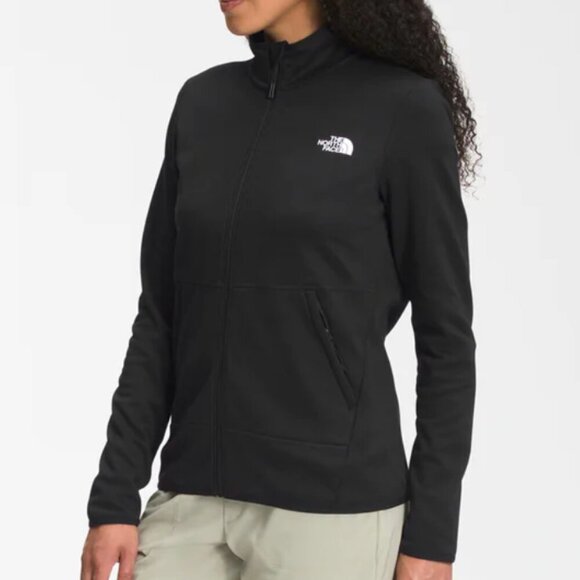 The North Face Canyonlands Full-Zip Fleece Top Women's Size Small, Black - Picture 3 of 8